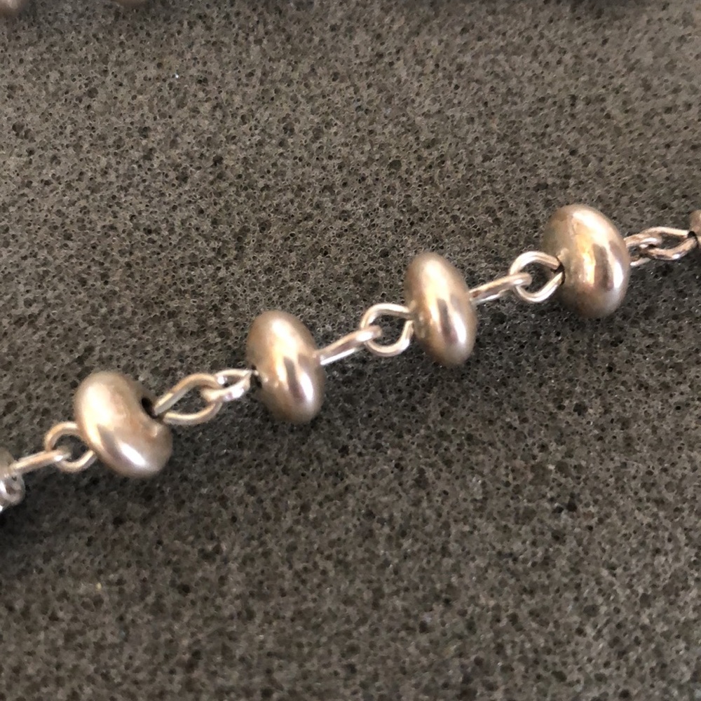 2 Matching Silver Necklaces by Chaps - Picture 10 of 14